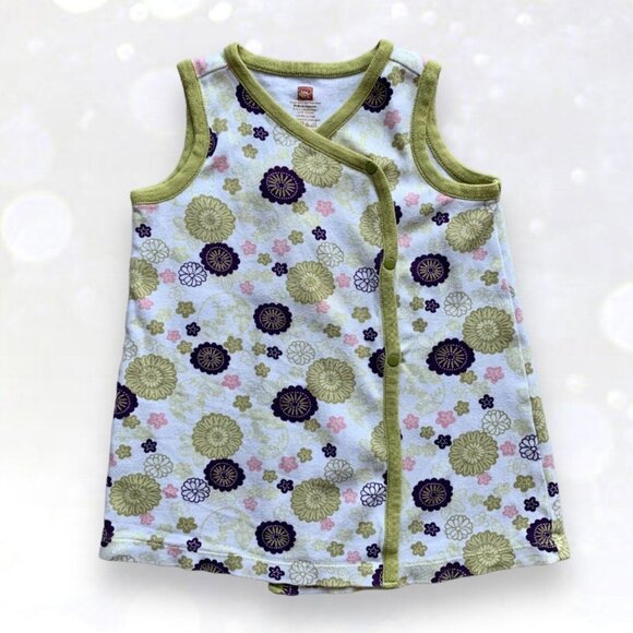 Tea Collection Floral Kimono Tunic - Picture 1 of 12